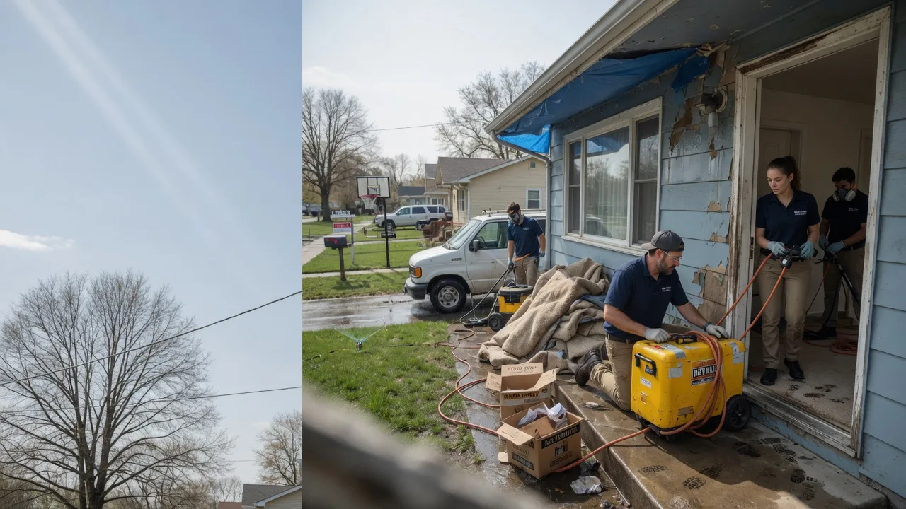 Basement Flood Cleanup in Sweet Water, AL near me